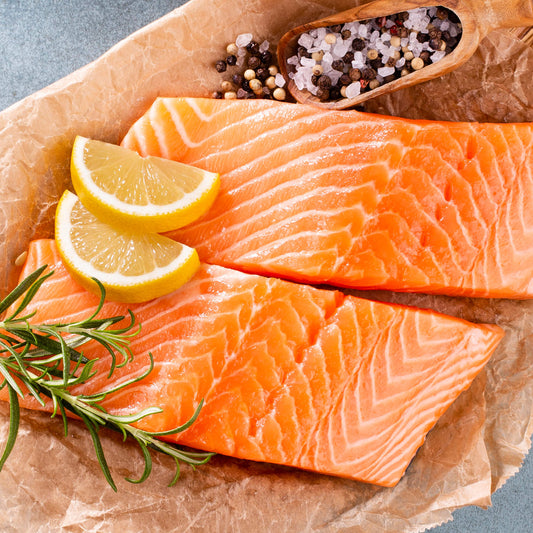 Wild Alaskan Sockeye Salmon Portions 1 lb