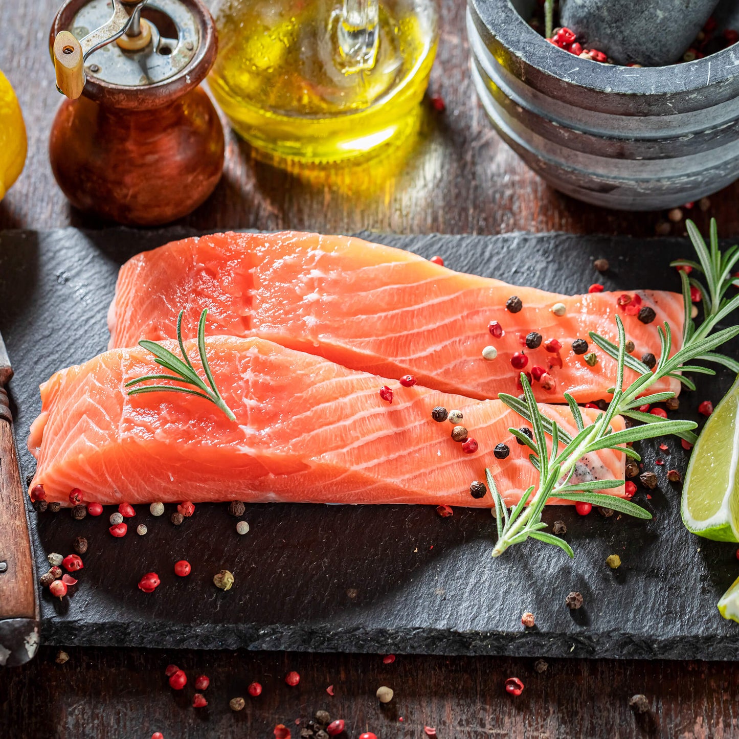 Wild Alaskan Sockeye Salmon Portions 1 lb