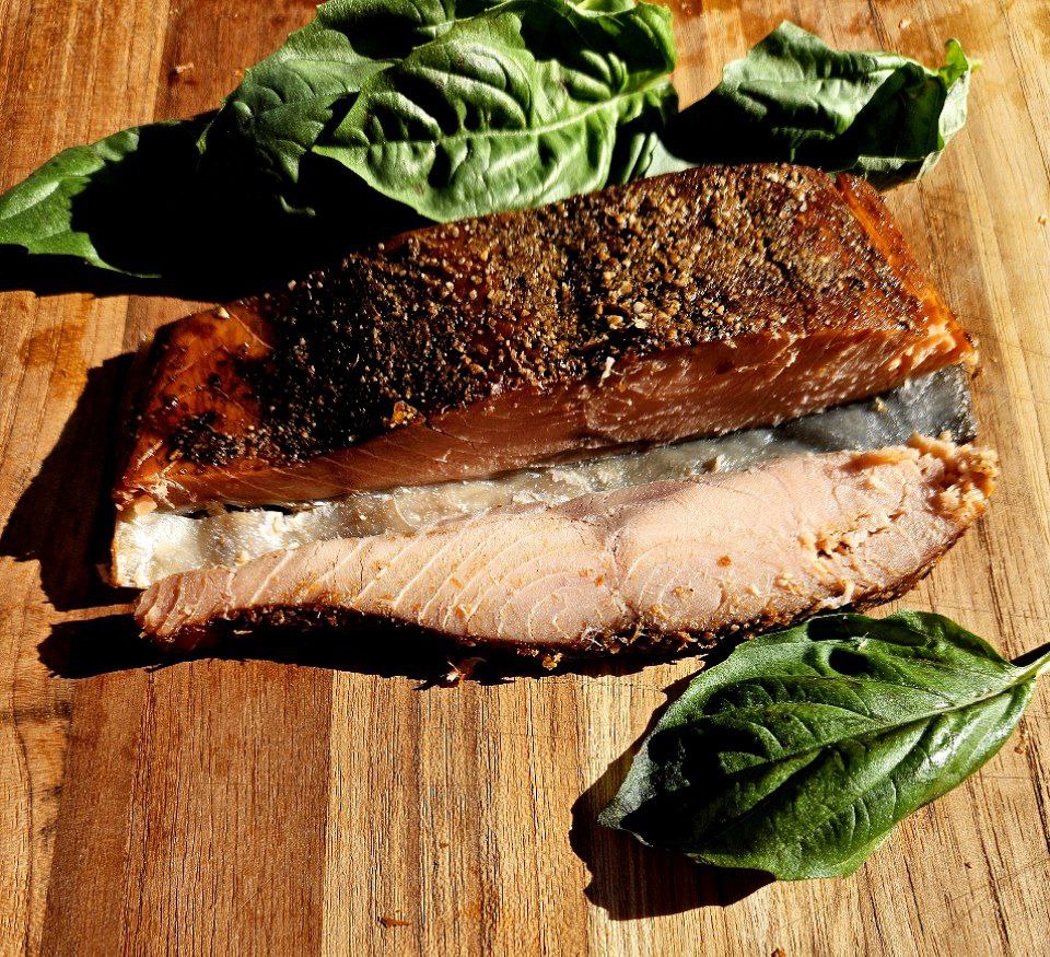 Hot Smoked Alaskan Coho Salmon 1 lb