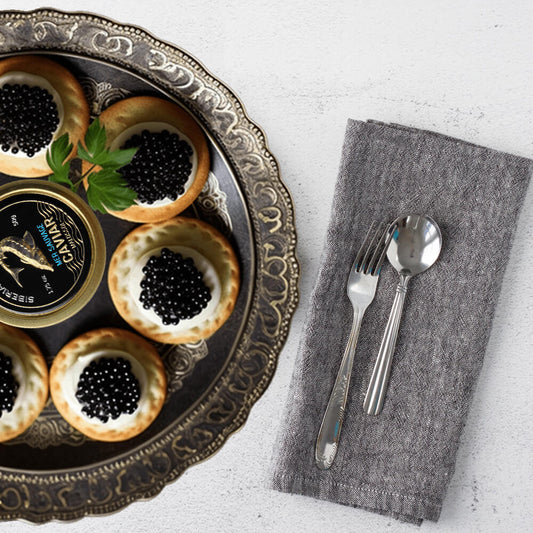 Siberian Sturgeon Black Caviar - Premium Wild Sturgeon Roe