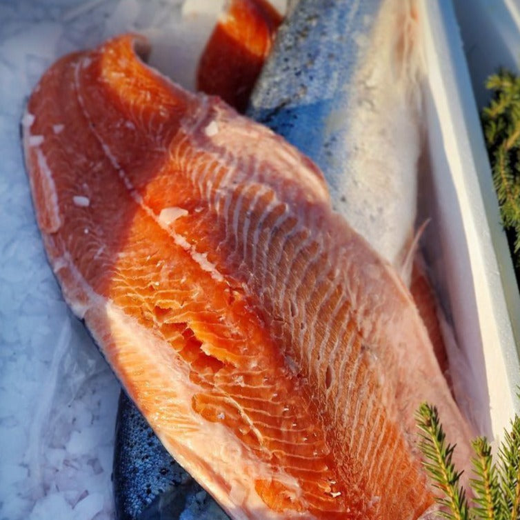 Wild Alaskan Sockeye Salmon Portions 1 lb